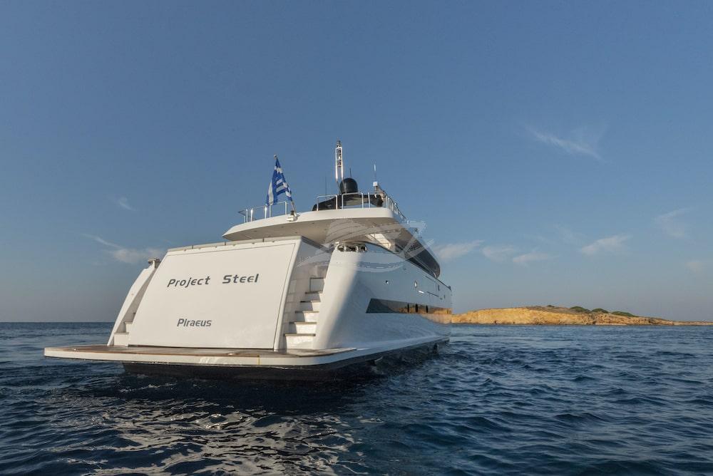 Project steel Luxury motor yacht Greece 5