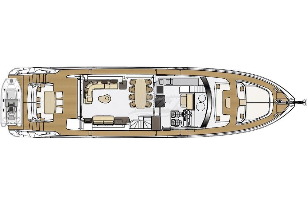 OMG Group Luxury motor yacht Croatia layout 2