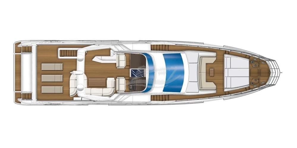 Dawo Luxury motor yacht Croatia layout 1