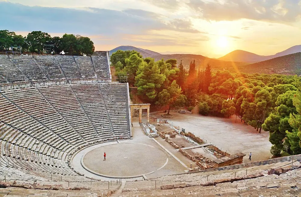 Ancient Epidaurus Saronic Gulf Gudie Europe Yachts Charter