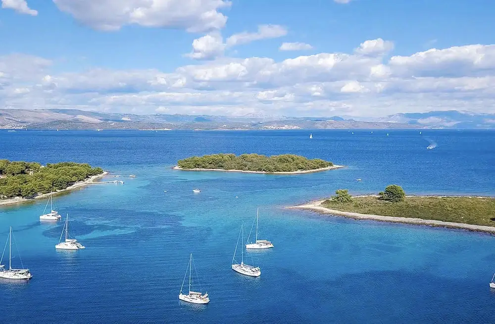 Blue Lagoon Krknjasi Split Aquatorium Best Anchorages