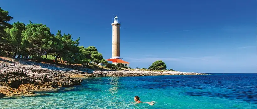 Visit most beautiful lighthouses in Croatia