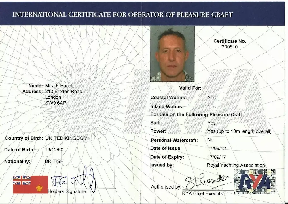 Sailing License To Rent A Yacht 5